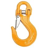 OK Offroad OK-YHL001 Yellow XD Half-link Winch Hook with Rust Resistant Epoxy Finish