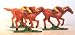 Horse Racing Cake Topper Figure