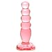 Doc Johnson Crystal Jellies 5 Inch Anal Delight Pink