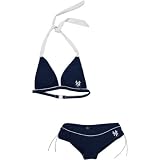 New York Yankees Women's Navy Cheeky Bikini