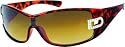Ladies Italian Designer Sunglasses 8001 Brown