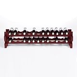 Pine 26 Bottle Stackable Wine Rack Kit (Mahogany