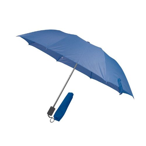 Taschenschirm Regenschirm - Farbe blau - Durchmesser ca. 81 cm
