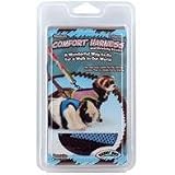 HARNESS WITH STRETCHY STROLLER, Size: MEDIUM (Catalog Category: Small Animal:WALKING ACCESSORIES)