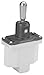 Toggle Switch, SPST, Non Illuminated, On-None-(Off), 8510 Series, Panel, 15 A