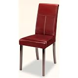 Set of 2 Bycast Vinyl Parson Dining Chairs by AtHomeMart