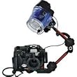 SEA&SEA DX-1G 10MP Digital Camera with 3x Optical zoom and Underwater Housing with YS-27 Lighting Package