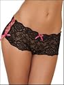 Crotchless Cutie Bootie Short Panty