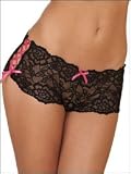 Crotchless Cutie Bootie Short Panty