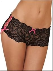 Crotchless Cutie Bootie Short Panty
