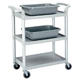 CART BUS W/CASTERS KD GY, EA, 10-0749 CAMBRO MANUFACTURING CO DINING ROOM