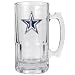 Dallas Cowboys NFL 2pc Pint Ale Glass Set with Football Bottom - Oval Logo