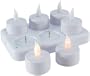 Mark Feldstein & Associates JS614 Set of 6 Rechargeable White Tea Lights