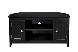IMAGE OF Simple Connect 90024 42-Inch Corner Tv Stand, Black Finish