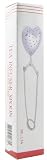 Snap Heart Tea Infuser, Stainless Steel