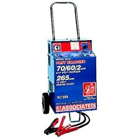 Associated Equipment Battery Charger 6 12 Volt-80 Amp, 540 Amp Boost by