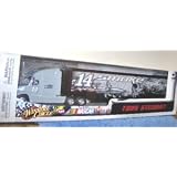 Tony Stewart #14 Smoke Grey Silver Black Accents Skull Dagger Sword Hauler Tractor Trailer...