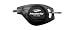 Princeton Tec Pulsar Keyring Light Black with White LED