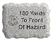TurfStone Gray Granite Yardage Marker