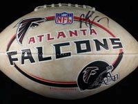 Vick, Michael Autographed/Hand Signed Atlanta Falcons Football