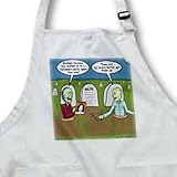 Rich Diesslins Funny General Cartoons - Halloween - Zombies are Invited to Michael Jacksons Party - Aprons