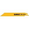 DEWALT DW4811-10  6-Inch 18 TPI Straight Back Bi-Metal Reciprocating Blade (In Gravity Feed Merchandiser)