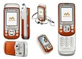 Sony Ericsson W600i MP3 & FM Radio/Portable Stereo Walkman Media Player Handheld w/ Camera -Mega Bass Speakers- (EXTRA BLUE FACEPLATE INCLUDED)