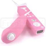 FreeLogix - Liquid Colour (Pink) Nintendo Wii Innovative Controller Remote and Nunchuk Case