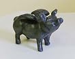 Flying Pig Cast Iron Doorstop Statuary