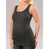 A Pea in the Pod Collection: Sleeveless Scoop Neck Rib Knit Maternity Tank Top by A Pea in the Pod