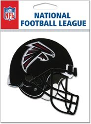 NFL TEAM HELMET 3D Stickers ATLANTA FALCONS - DISCONTINUED ITEM - For Scrapbooking, Card Making & Craft Projects