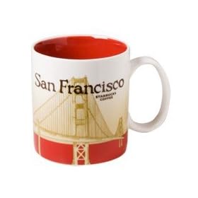 Starbucks 2011 San Francisco Golden Gate Bridge City Mug