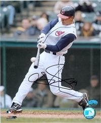 Grady Sizemore autographed 8x10 Photo (Cleveland Indians)