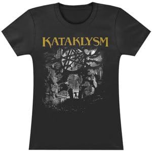 Kataklysm Women's Waiting For The End To Come Girls Jr Small Black