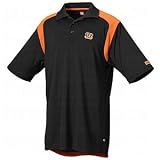 NFL Team Logo Split Defense Polos - Cincinnati Bengals