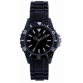 Reflex - SR001 - Montre Mixte en Silicone Noir