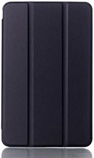 Raydes Dell Venue 8 Pro Case - Caster Series Slimline Case - Folio Slim Hard Shell Stand Case Cover with Auto Wake/Sleep Feature - for Dell Venue 8 Pro 8.0-inch Tablet, Black