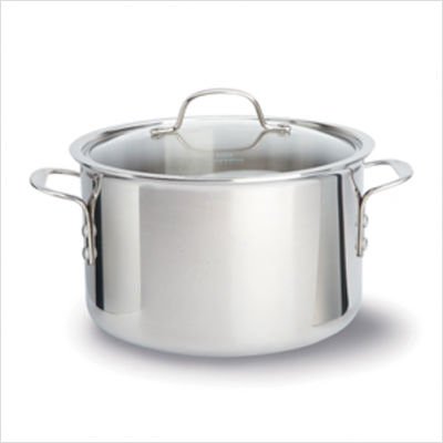 Calphalon Tri-Ply Stainless Steel 8-Quart Stock Pot with Cover