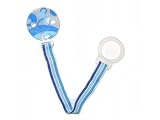 RaZbaby Keep-it-Kleen Pacifier Holder, Blue