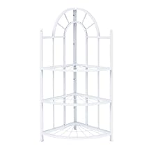 3-Tier Corner Shelf-White