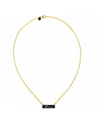Diamond Pave Charm Chain 18kt Yellow Gold Necklace Silver Womens Jewelry