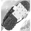 Artimate snow and ice grippers, crampons.