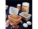 Reco International Romertopf Mini Bread Bakers, Set of 4, Clear Glaze
