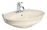 KOHLER K 2284 8 47 Serif Lavatory Basin Almond