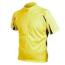 Endura Rapido S/S Shirt, Yellow, X-Large