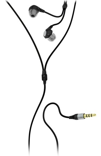 Rivet Stereo Earphones - Black