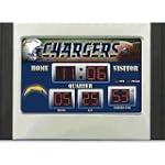 San Diego Chargers 6.5" x 9.5" Scoreboard Alarm Clock