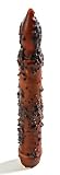 31pus4NuK%2BL. SL160  Set of 2 Primitive Grubby Rustic Brown LED Battery operated Taper Candle
