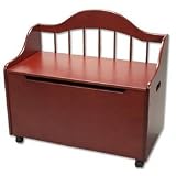 Gift Mark Decan Bench & Toy Chest - Cherry