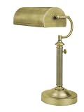 Verilux Princeton™ Antique Brass Finish Desk Lamp